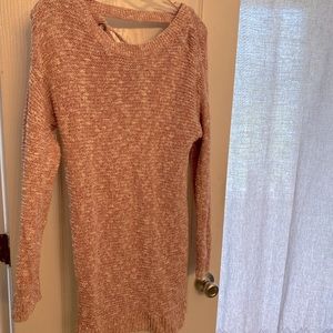 Maternity tunic sweater